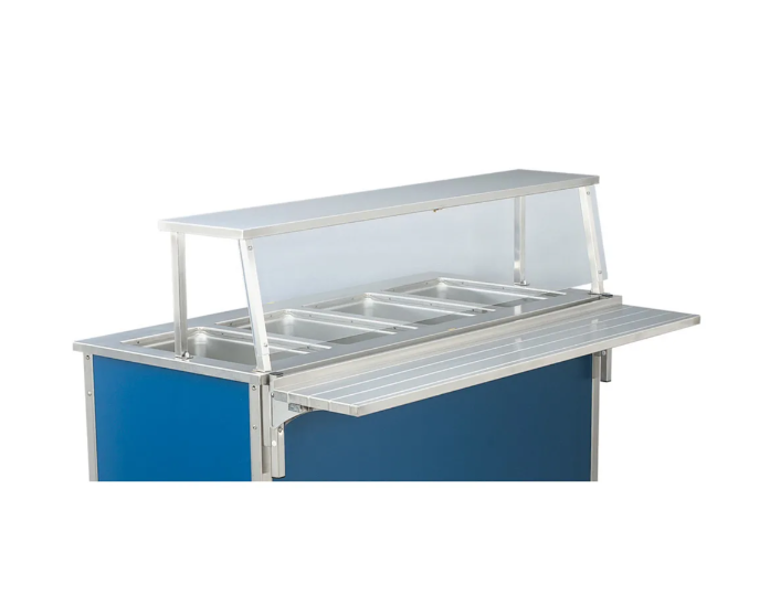 Vollrath 37313 74" Single Deck Breath Guard