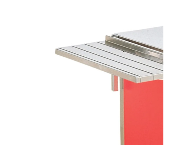 Vollrath 3752450-2-C 74" Customer Side Tray Slide - Lift-Off Bracket, 12" Overall Width