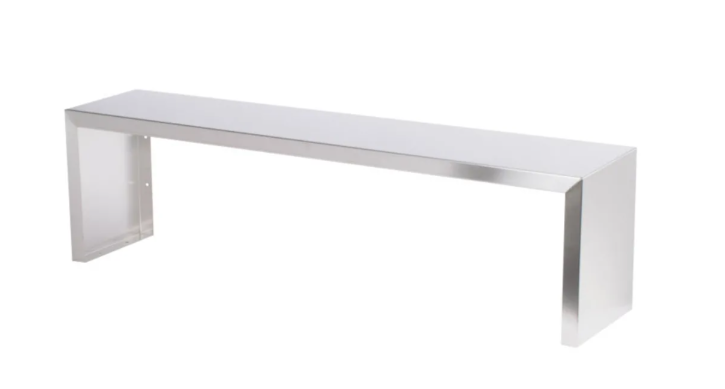 Vollrath 38033 46" Double Deck Overshelf - 46" x 10" x 26", Stainless