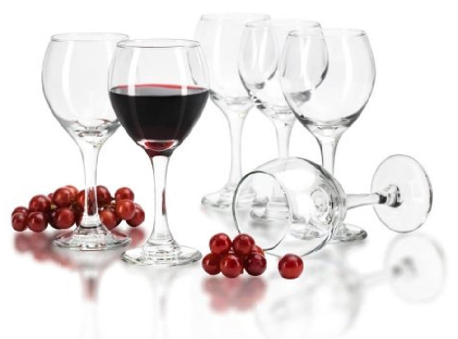 Libbey 3957 Teardrop All Purpose Wine Glass 10-3/4 oz. - Clear - 36/Case