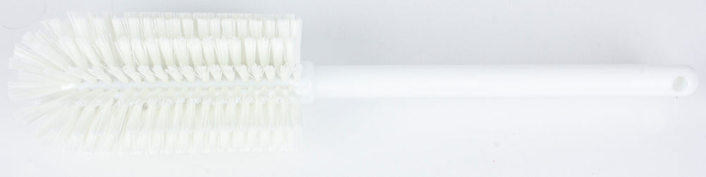 Carlisle 40001EC02 Sparta Polyester Bottle Brush 16" - White