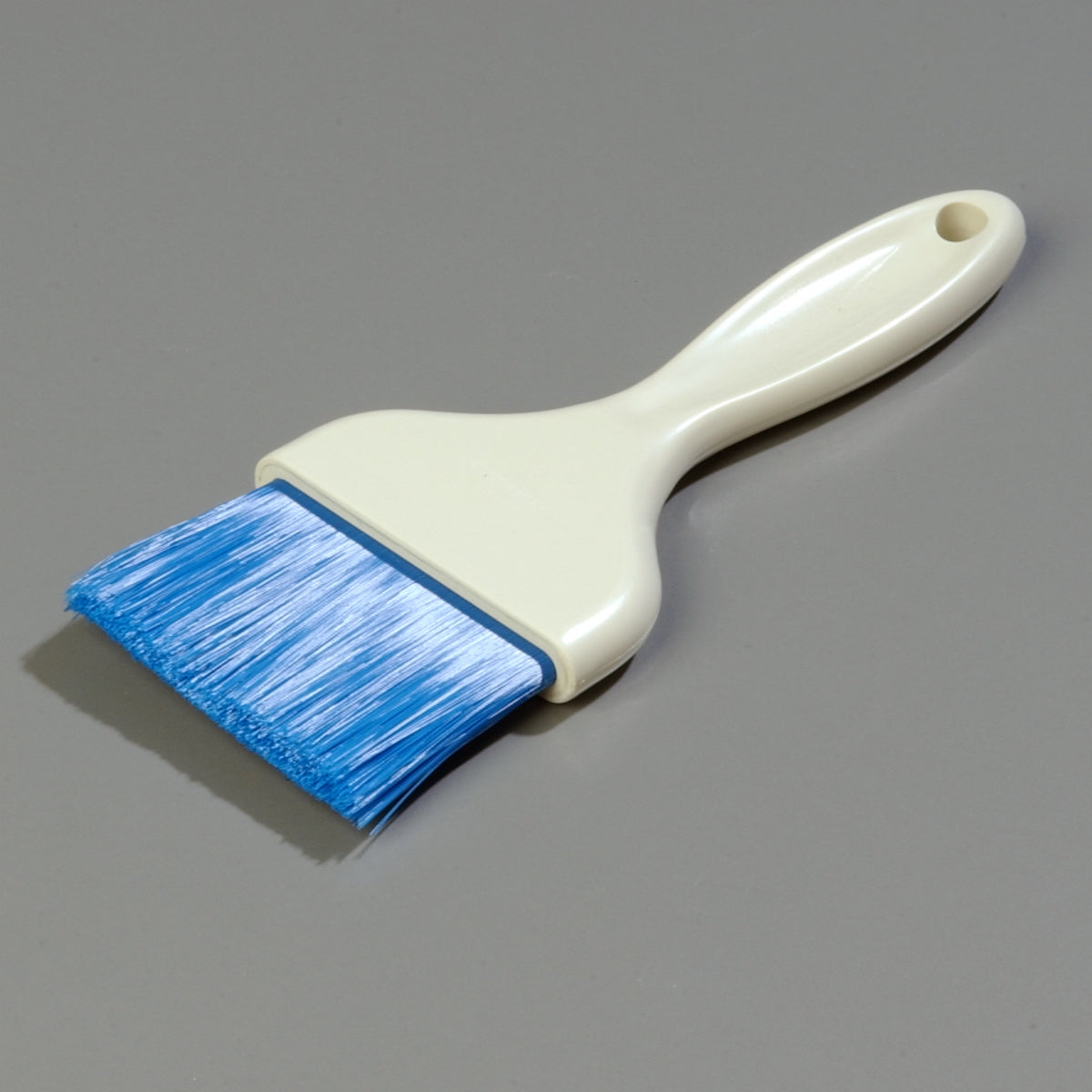 Carlisle 4039214 Sparta Galaxy Pastry Brush with Blue Nylon Bristles and White Plastic Handle 3"  - Blue