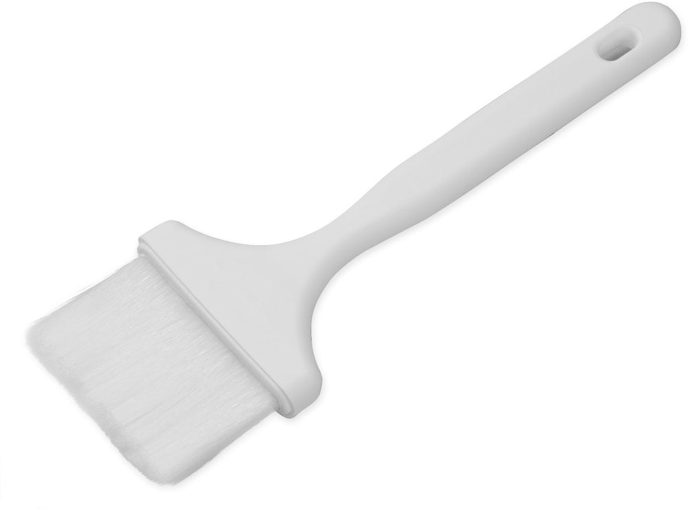 Carlisle 4040202 Carlisle Pastry Brush 3" Soft Bristles w/WhiteHandle