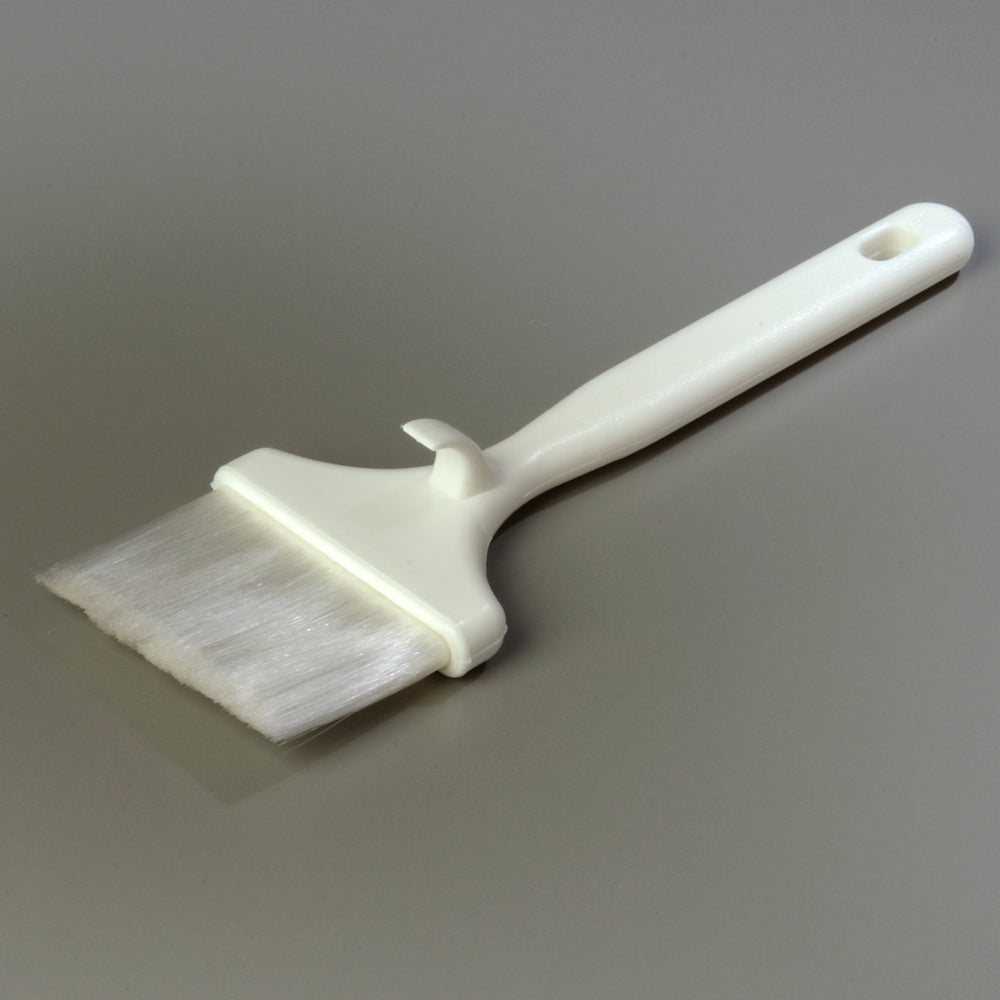 Carlisle 4040202 Carlisle Pastry Brush 3" Soft Bristles w/WhiteHandle
