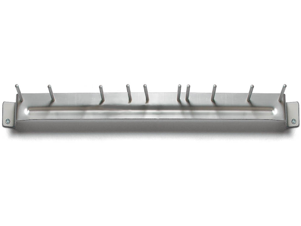 Carlisle 4073500 Sparta Spectrum Aluminum Broom & Brush Rack 17"