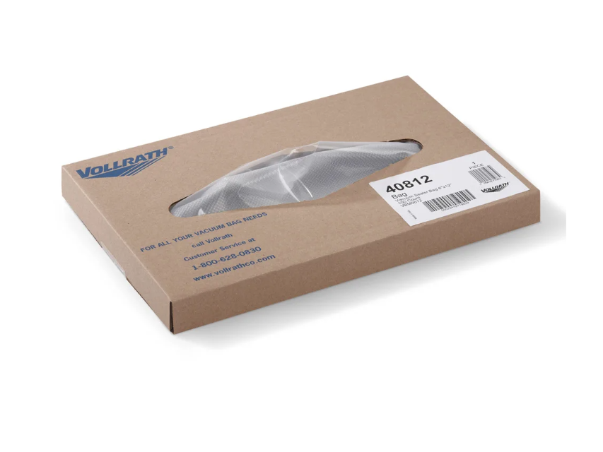 Vollrath 40812 Vacuum Seal Bag - 6x12", Micromesh