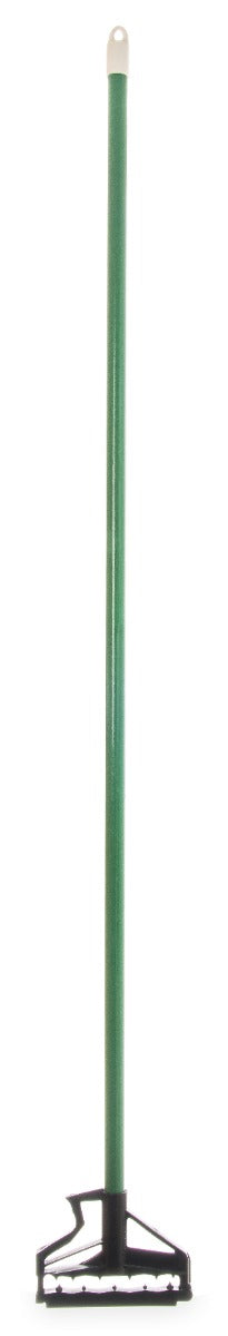 Carlisle 4166409 Sparta Spectrum Quik-Release  Fiberglass Mop Handle with Flexible Plastic Head 60"L - Green