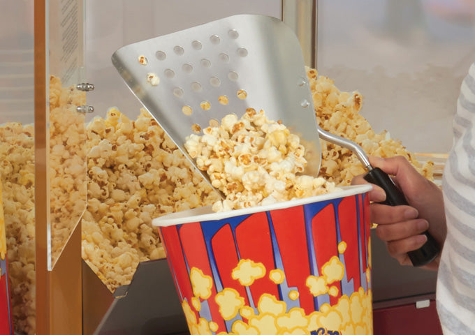 Winco 42030 Aluminum Popcorn Speed Scoop