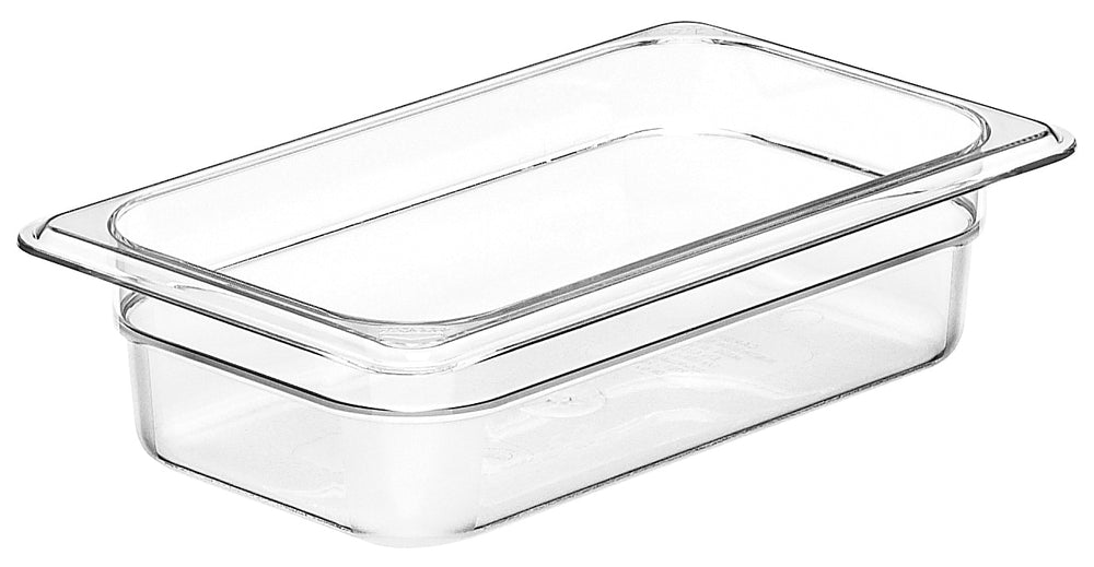 Cambro 44CW135 Food Pan 1/4 Size 4" Deep Clear