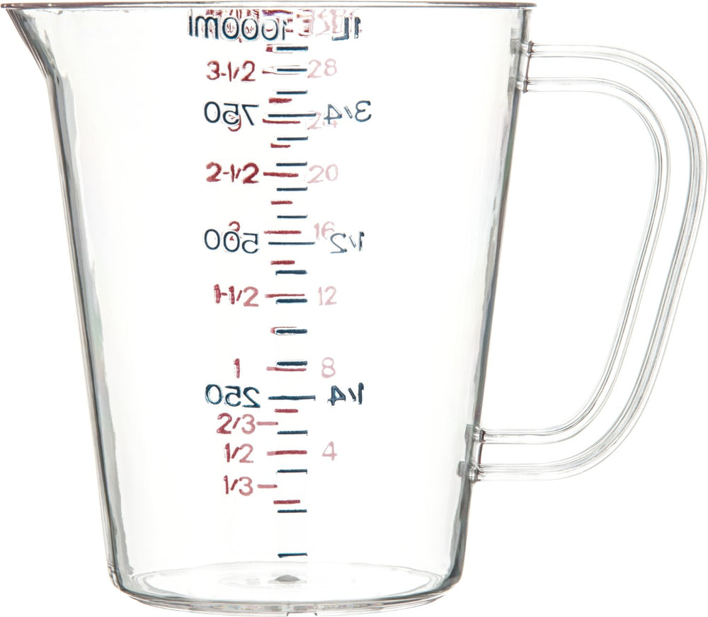 Carlisle 4314307 Carlisle Measuring Cup 32 oz, Clear Plastic