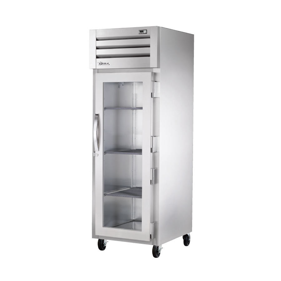 True STR1F-1G-HC Spec Series 1-Section Glass Door Reach-In Freezer 27-1/2" - 31 cu. ft. - 115v