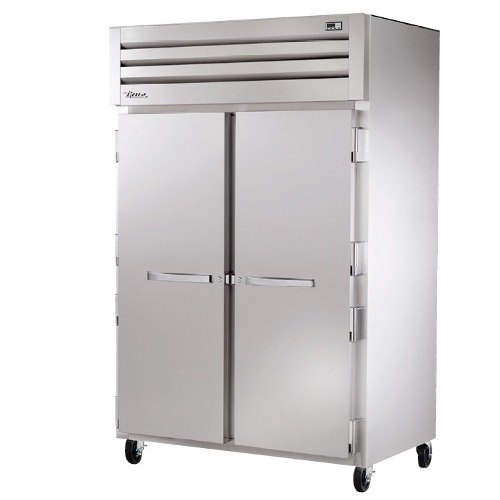 True STR2F-2S-HC Spec Series 2-Section 2 Solid Door Reach-In Freezer 52" - 56 cu. ft.- 115v