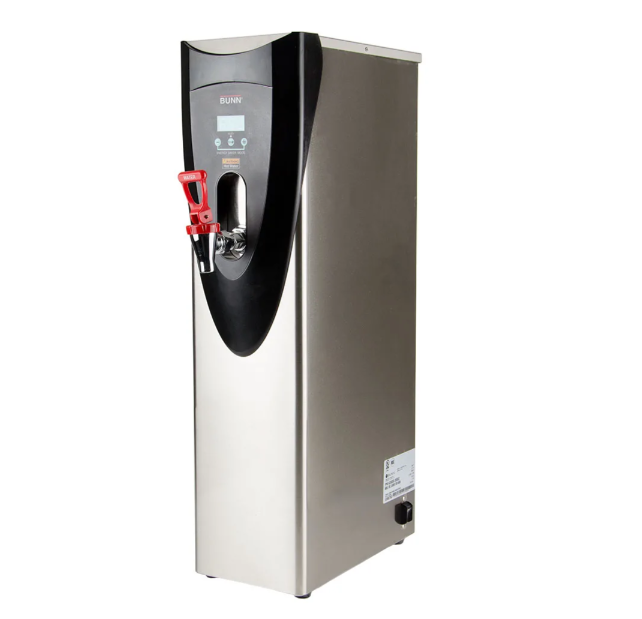 Bunn 43600.0002 H5X Element Stainless Steel Plumbed Hot Water Dispenser 5 gal. - 208v
