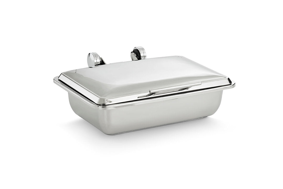 Vollrath 4644015 Mirage Full-Size Induction Chafer with Stainless Lid and Food Pan 8.3 qt.