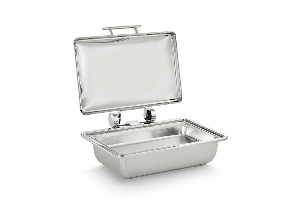 Vollrath 4644015 Mirage Full-Size Induction Chafer with Stainless Lid and Food Pan 8.3 qt.