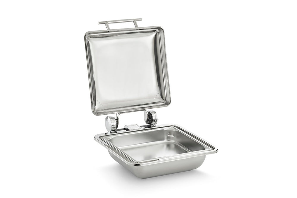 Vollrath 4644025 Mirage 2/3 Size Induction Chafer with Stainless Lid and Food Pan 5.6 qt.
