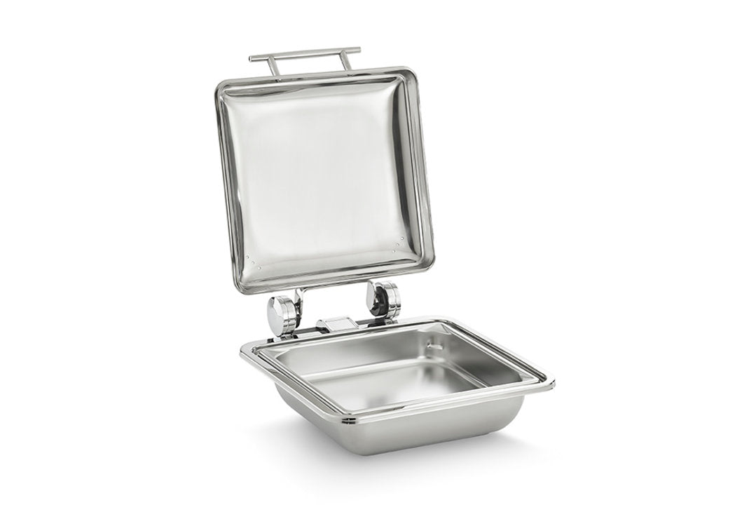 Vollrath 4644025 Mirage 2/3 Size Induction Chafer with Stainless Lid and Food Pan 5.6 qt.