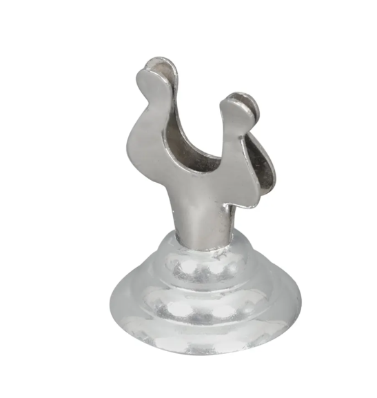 Vollrath 46795 1 1/2" Card Holder - Weighted Base, Stainless - 36ea/Case