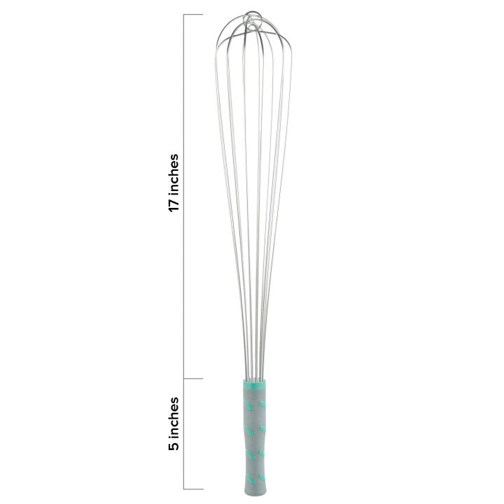 Vollrath 47096 Whip, French, w/High Temp Nylon Handle, 22"