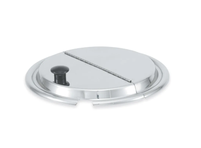 Vollrath 47490 Hinged Inset Cover - Stainless Steel - 6ea/Case