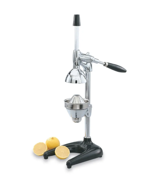 Vollrath 47704 E-Z Juice Extractor - Tabletop, Enamel-Coated, Cast-Iron Base
