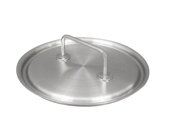Vollrath 47773 Intrigue Stainless Steel Pan Cover with Loop Handle 9-2/5"