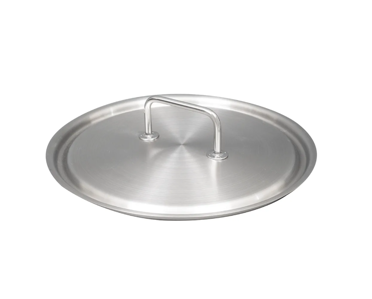 Vollrath 47777 Intrigue Stainless Steel Pan Cover with Loop Handle 14-7/32"