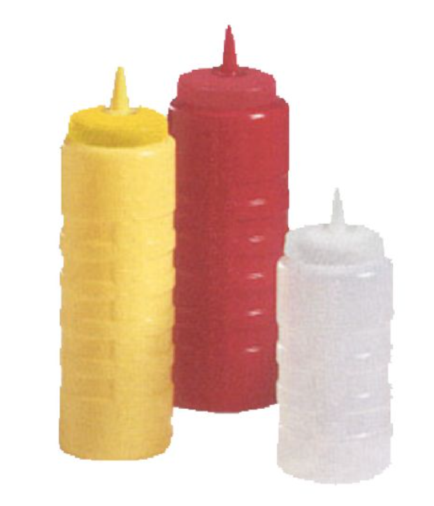 Vollrath 4916J-13 Traex® Color-Mate™ Squeeze Bottle Only 16 Oz. Wide Mouth - 12ea/Case