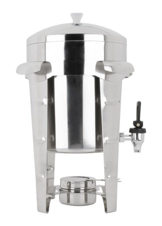 Vollrath 49525 Maximillian Steel Chafer Coffee Urn with (1) Chafing Fuel Holder 11.6 qt.