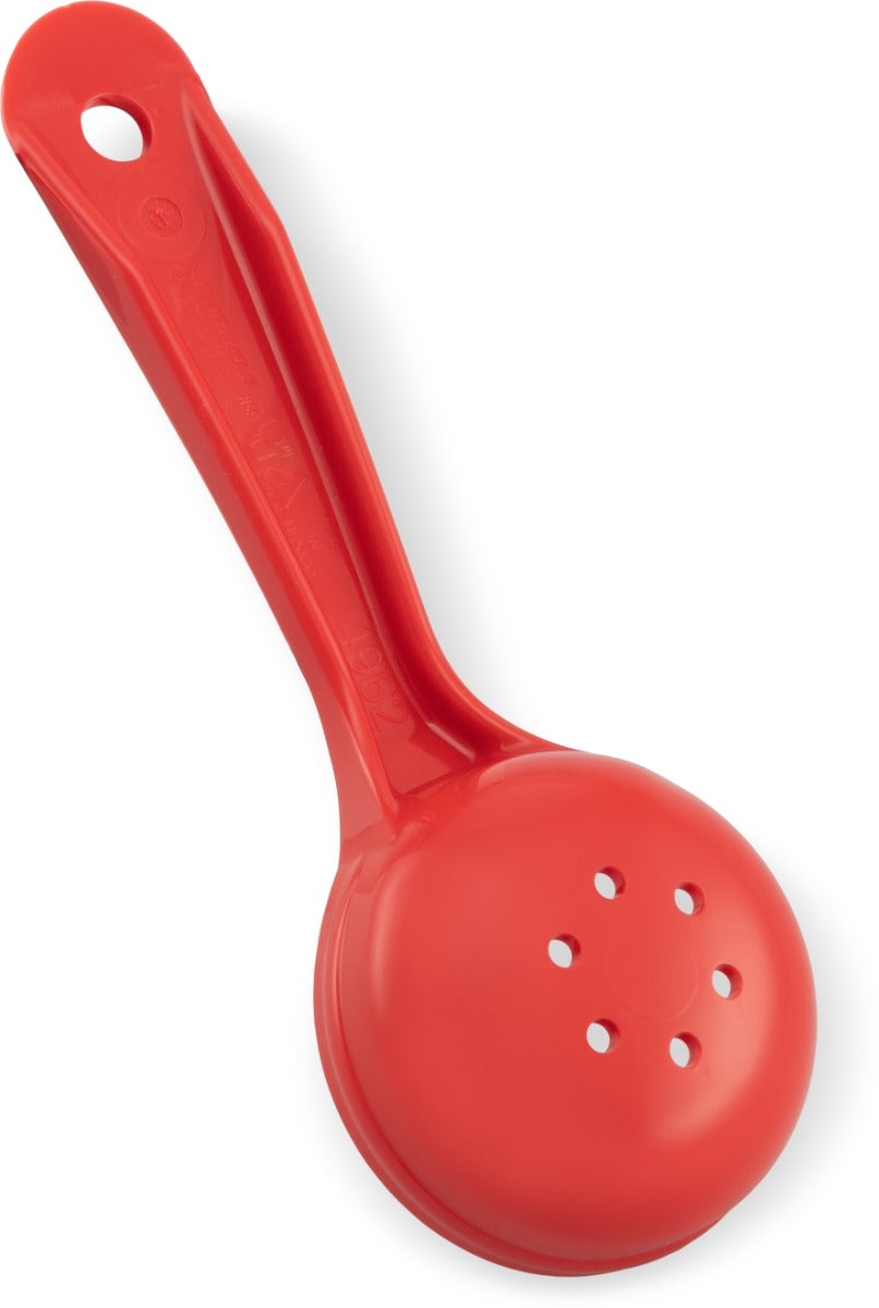 Carlisle 496205 Perforated Portion Server 2 oz. Plastic Red Handle , 12ea/cs