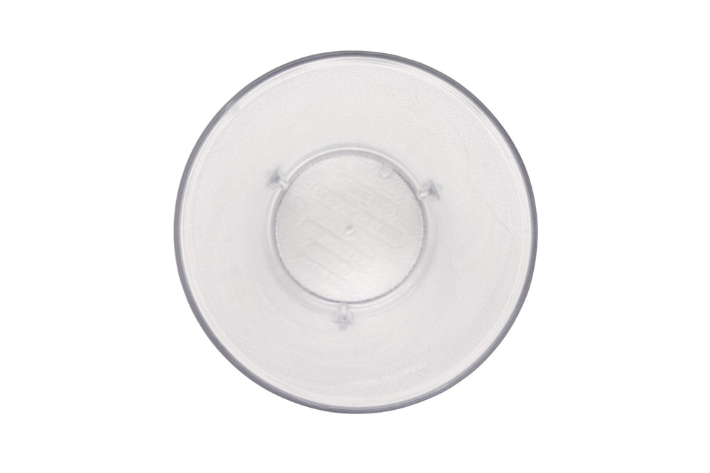 GET 5032-1-CL Short SAN Plastic Stackable Pebbled Textured Tumbler 32 oz. - Clear - 24/Case