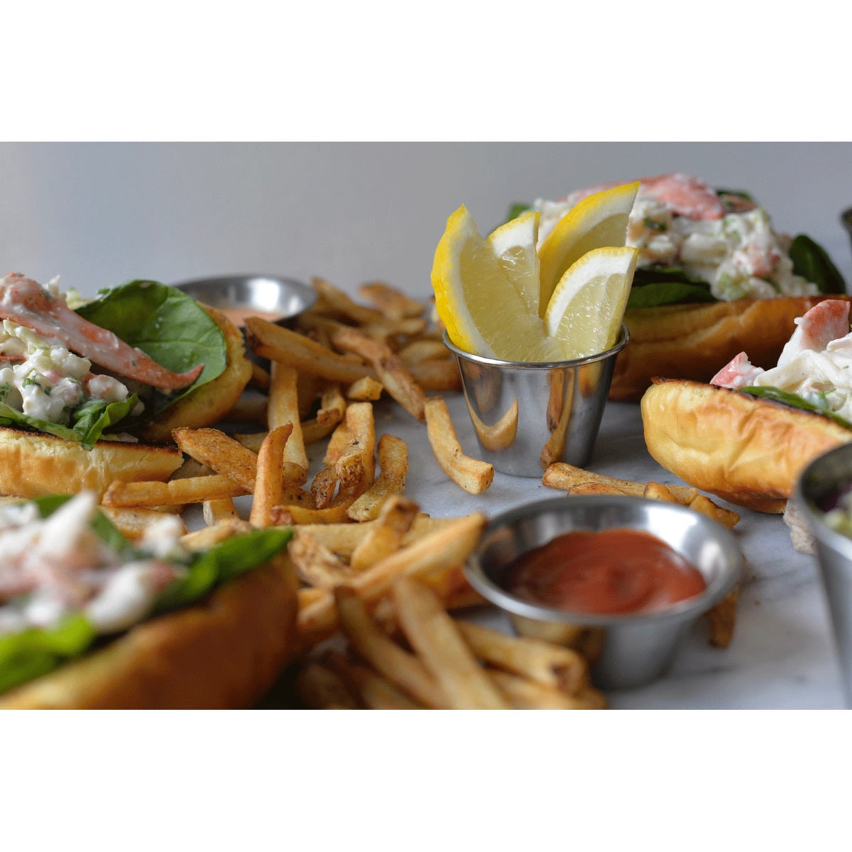 TableCraft 5067 Stainless Steel Round Sauce Cup 2-1/2 oz.