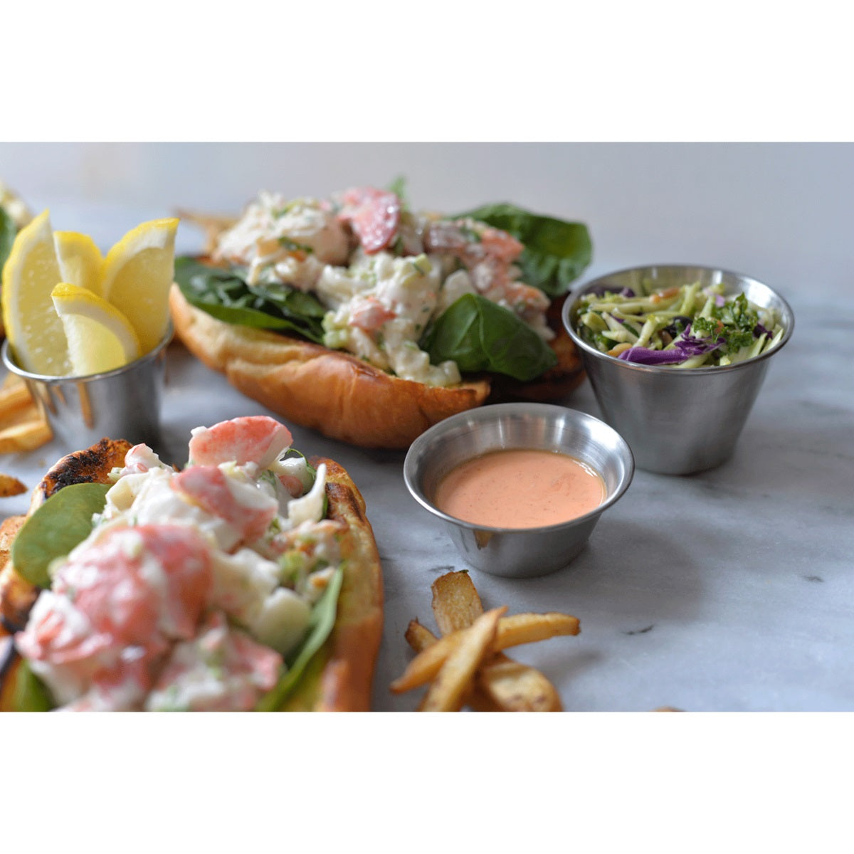 TableCraft 5067 Stainless Steel Round Sauce Cup 2-1/2 oz.