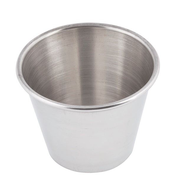 TableCraft 5067 Stainless Steel Round Sauce Cup 2-1/2 oz.