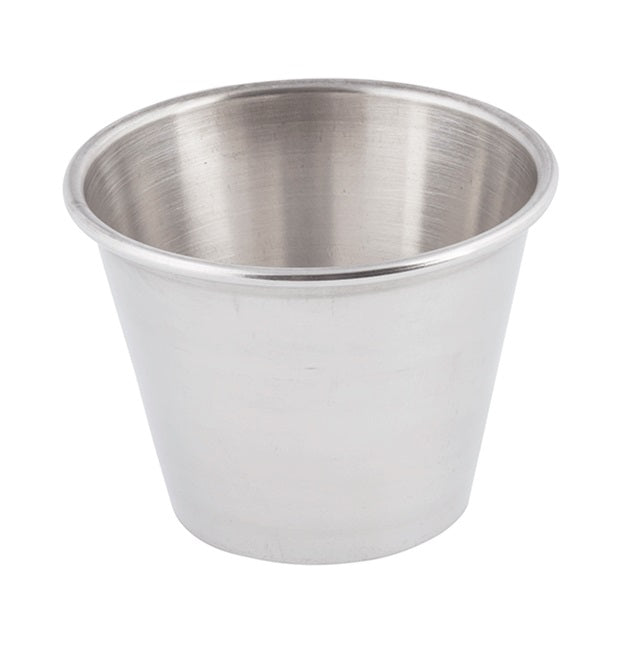 TableCraft 5067 Stainless Steel Round Sauce Cup 2-1/2 oz.