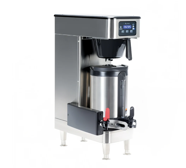 Bunn 51100.0103 ICB SH-DV Infusion Series Stainless Steel Single Automatic Coffee Brewer - for Soft Heat Thermal Servers - 120/208-240v