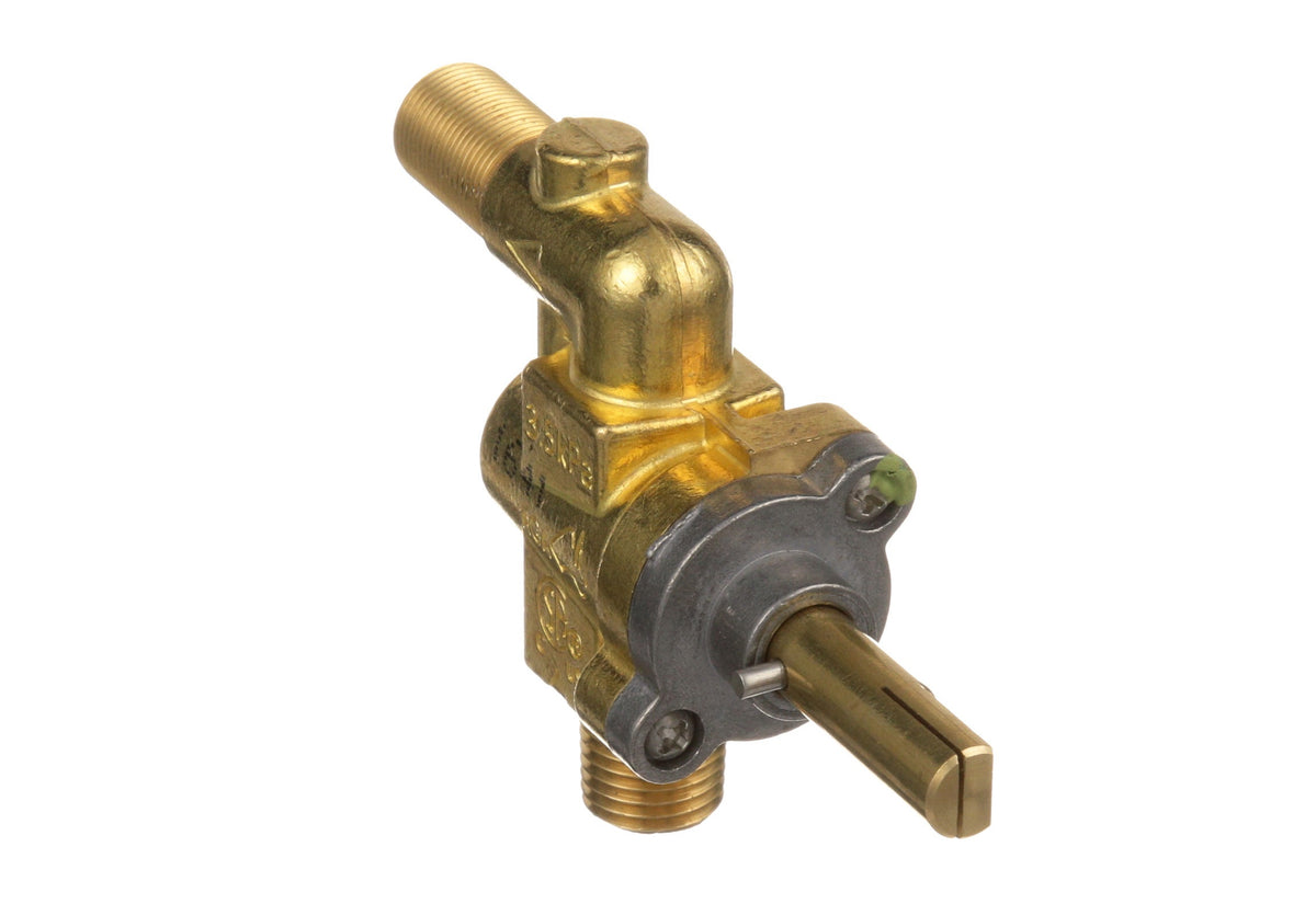 AllPoints 521112 Gas Burner Valve with 1/4" MPT x 1/2"-27 Gas Out, 1-1/2" Stem, 1/4" D-stem