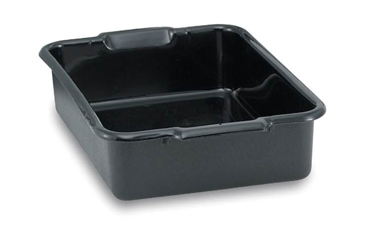 Vollrath 52660 Signature Bus Box - 20" x 15" x 7", Black - 12ea/Case