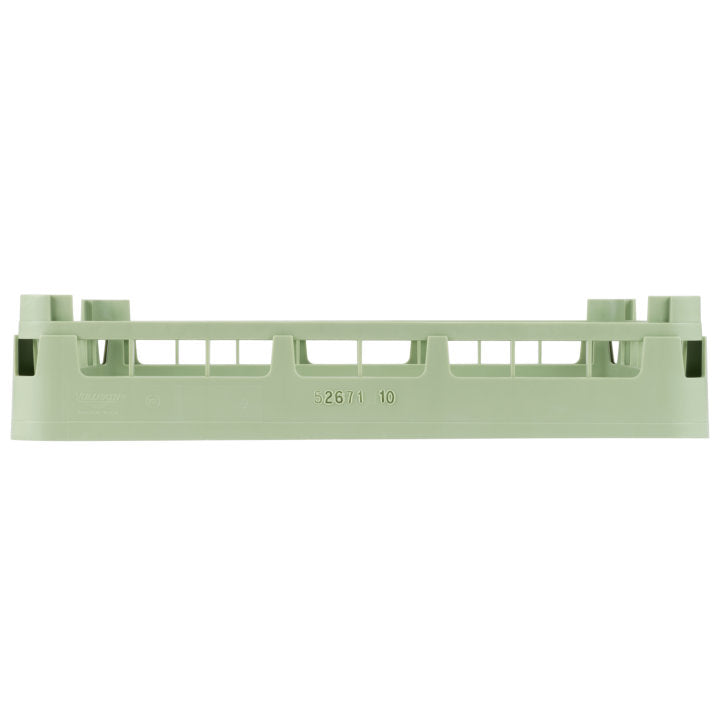 Vollrath 5267110 Signature Full Size Open Flatware Rack 19-3/4" sq. - LIght Green