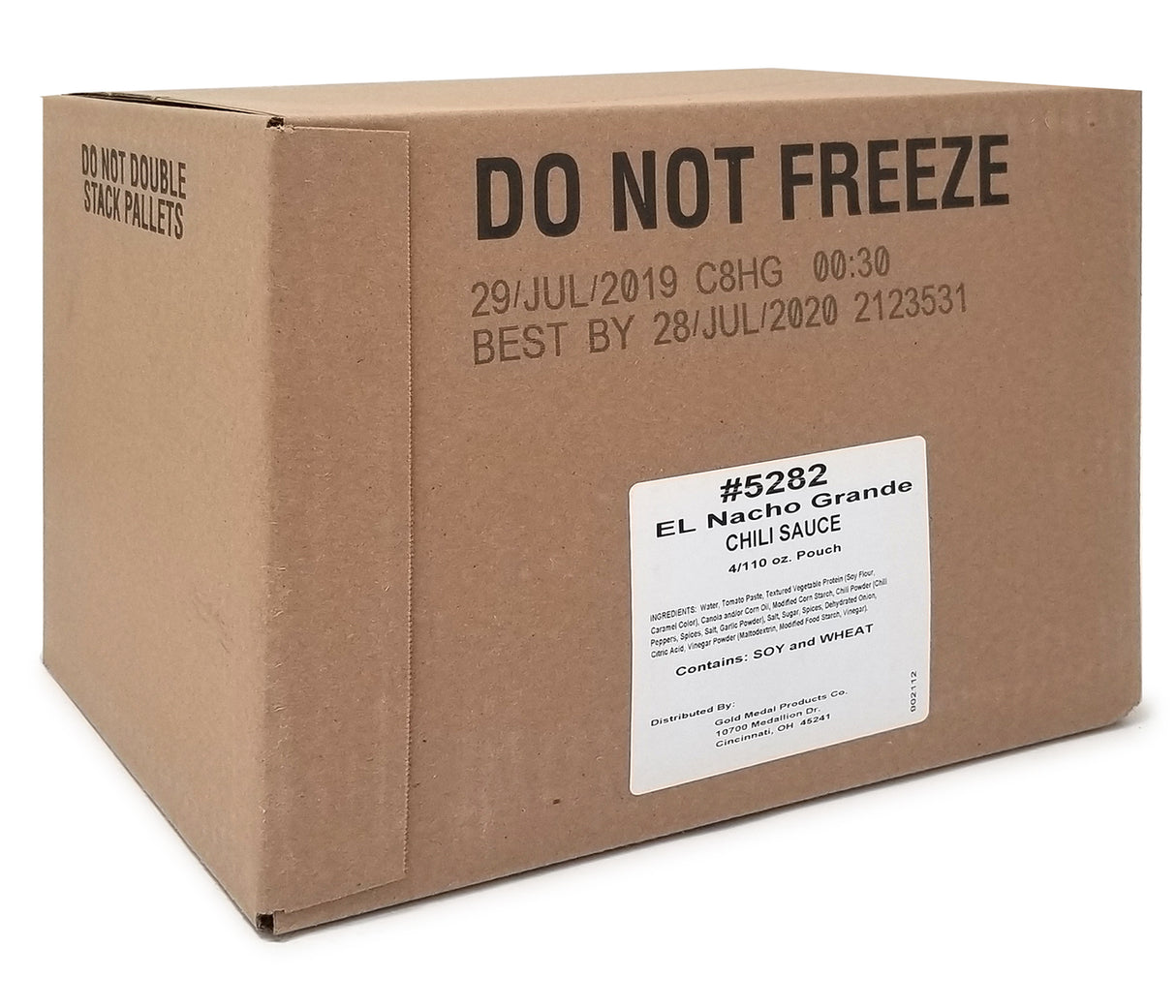 Gold Medal 5282 El Nacho Grande Chili 106 oz. - 4 Bags/Case