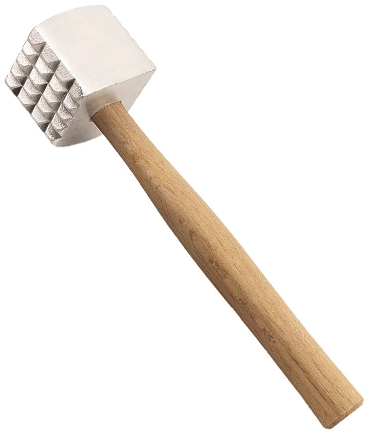 Browne 574725 Steak Tenderizer Mallet with Wood Handle 11-3/4"