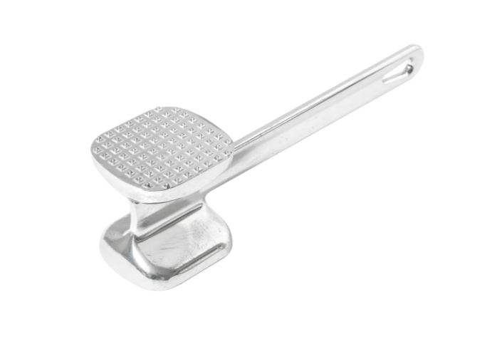 Browne 574726 Meat Tenderizer, 2 1/2 x 3" Mallet, Coarse/Fine Cut