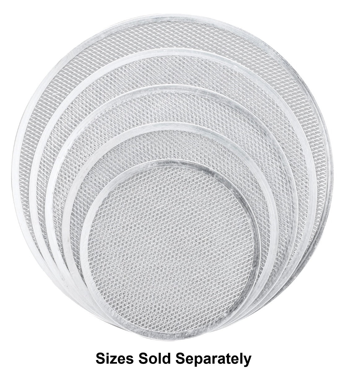 Browne 575368 Aluminum Seamless Rim Pizza Screen 18"