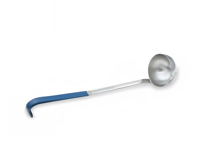 Vollrath 58322 2 oz Soup Ladle - Stainless Steel, Blue Kool-Touch™ Handle - 12ea/Case