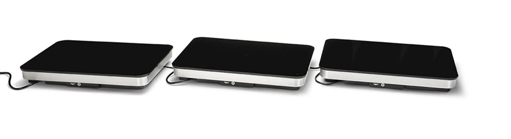 Vollrath 5950880 Mirage Countertop Full-Size Induction Buffet Warmer 16" x 23" - Natural Base