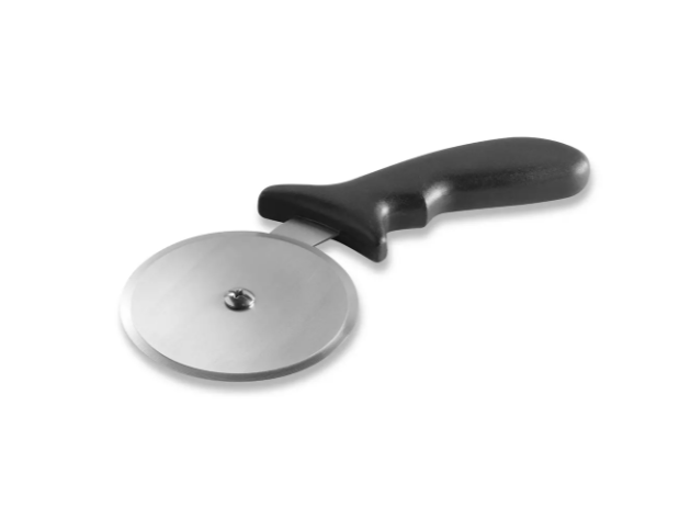 Vollrath 5981520 4" Pizza Cutter w/ Black Plastic Handle, Stainless Steel - 12ea/Case