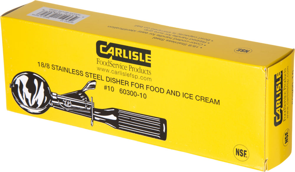 Carlisle 60300-12 Carlisle Disher #12 Green Handle 3-1/4 oz Bowl-Green12ea/cs