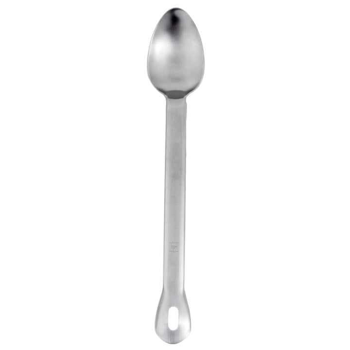 Vollrath 64406 Jacob's Pride One-Piece Heavy Duty Stainless Steel Solid Basting Spoon 15-1/2"