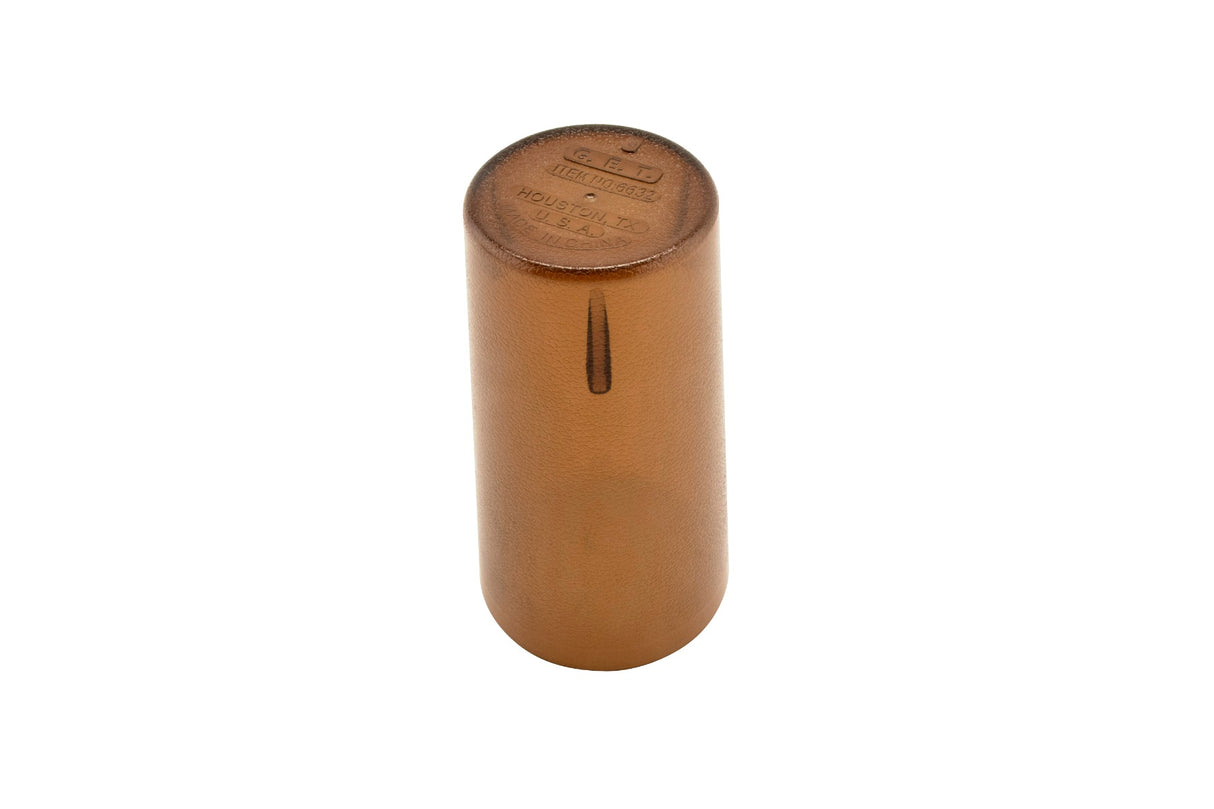 GET 6632-1-A SAN Plastic Stackable Pebbled Textured Tumbler 32 oz. - Amber - 48/Case