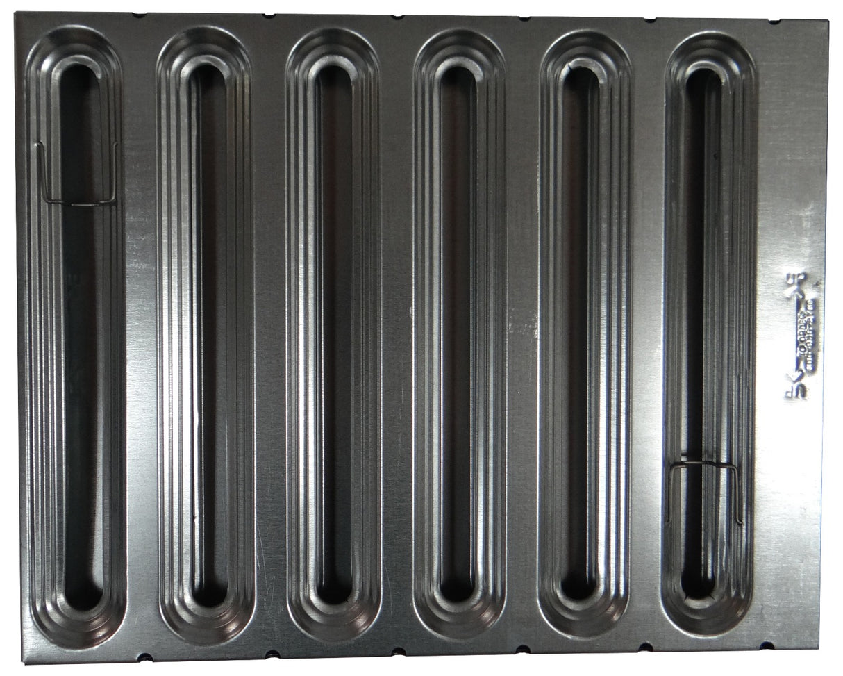 Kason 67960162002 Stainless Steel Hood Grease Baffle Filter 16"H x 20"W